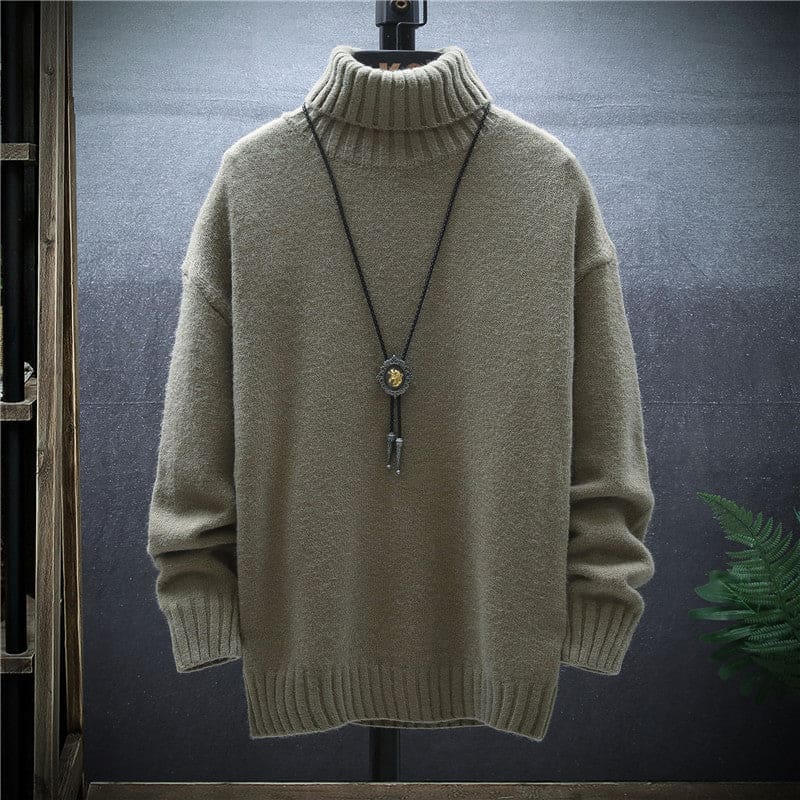 Velvet Thickened Wool Sweater - Nocturnal Nest