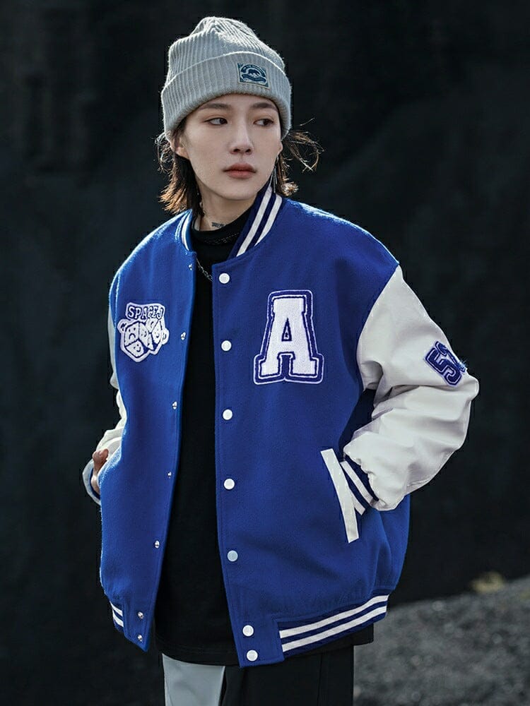 Men's Varsity jacket Jacket Nocturnal nest Blue S