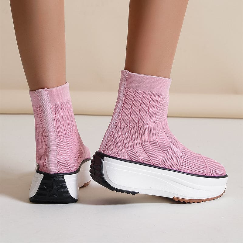 Knitted Ankle Boots