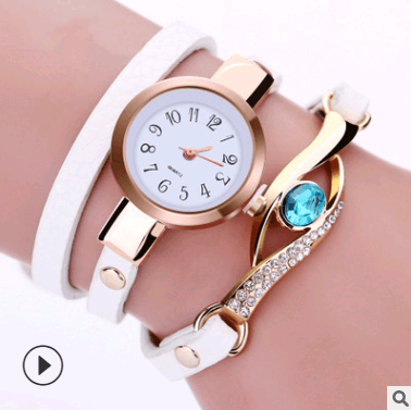 Casual women Winding Bracelet watch