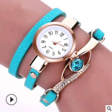 Casual women Winding Bracelet watch