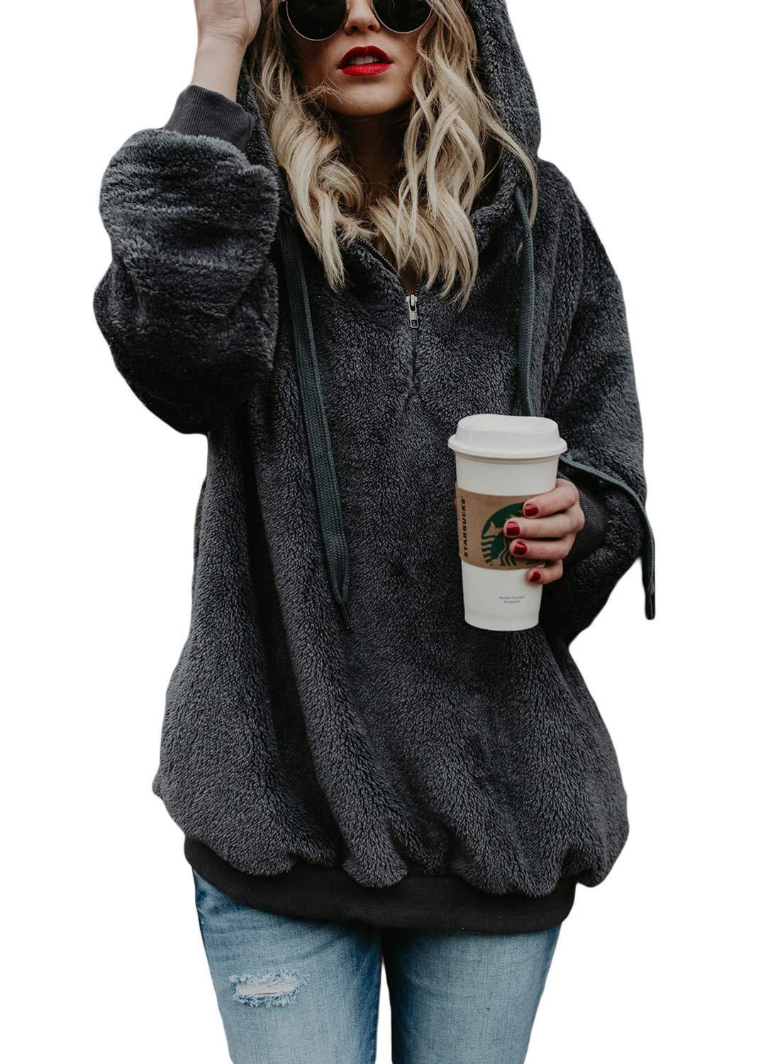 Long-sleeved hooded sweater - Nocturnal Nest