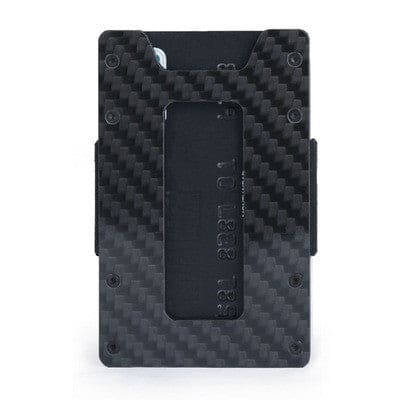 Minimalist Carbon Fiber Slim Wallet - Nocturnal Nest