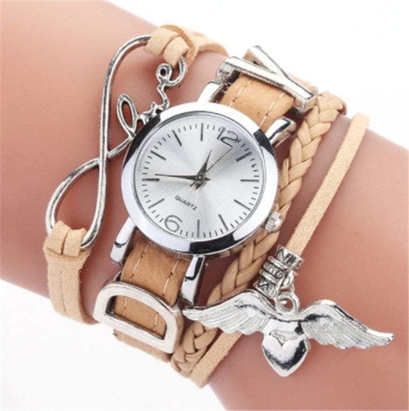 Casual Quartz Woven Belt Watch