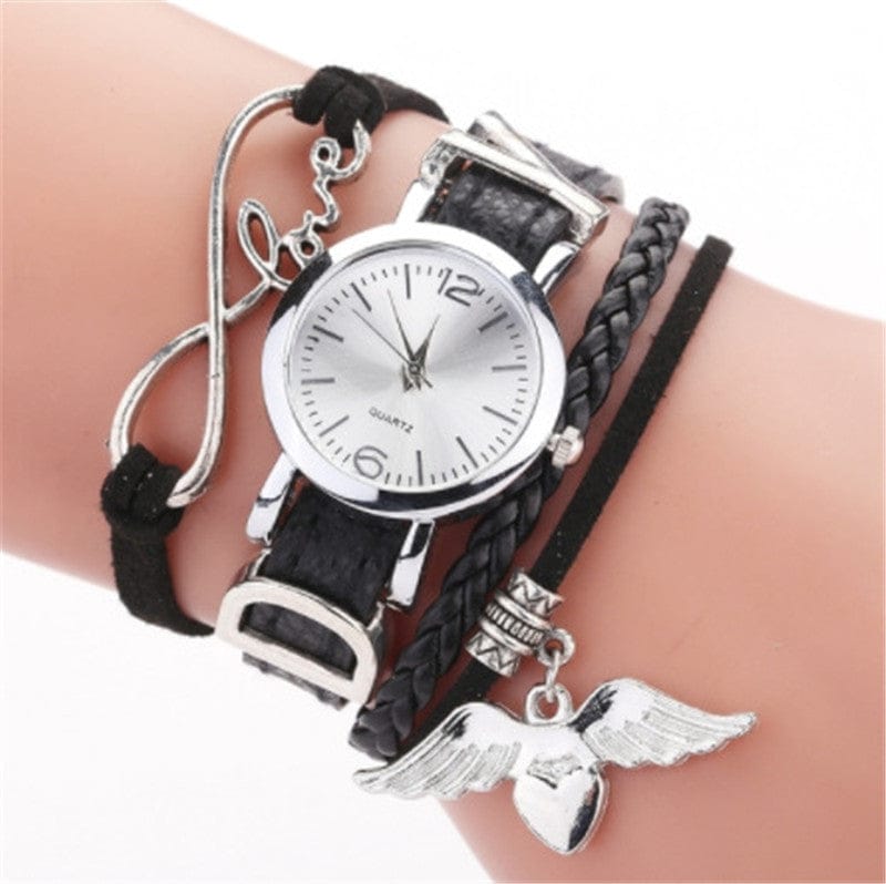 Casual Quartz Woven Belt Watch