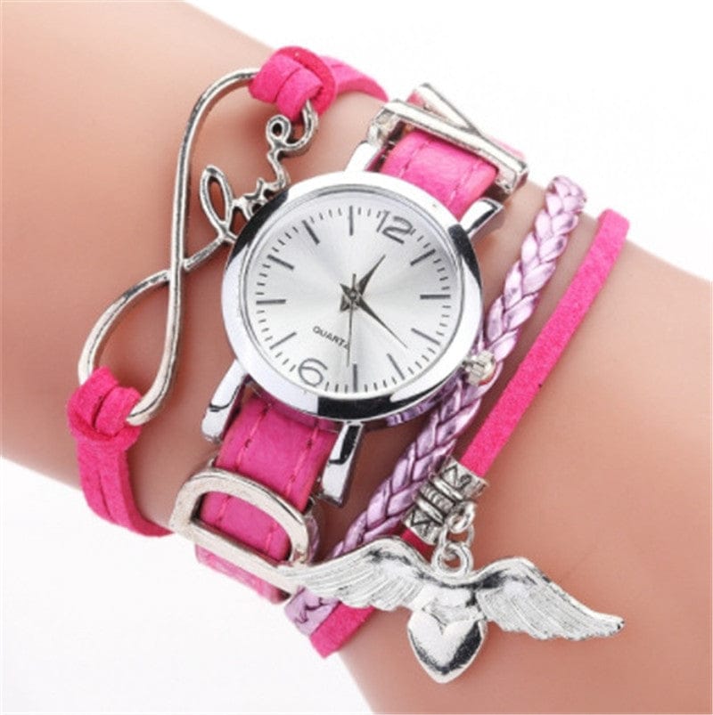 Casual Quartz Woven Belt Watch