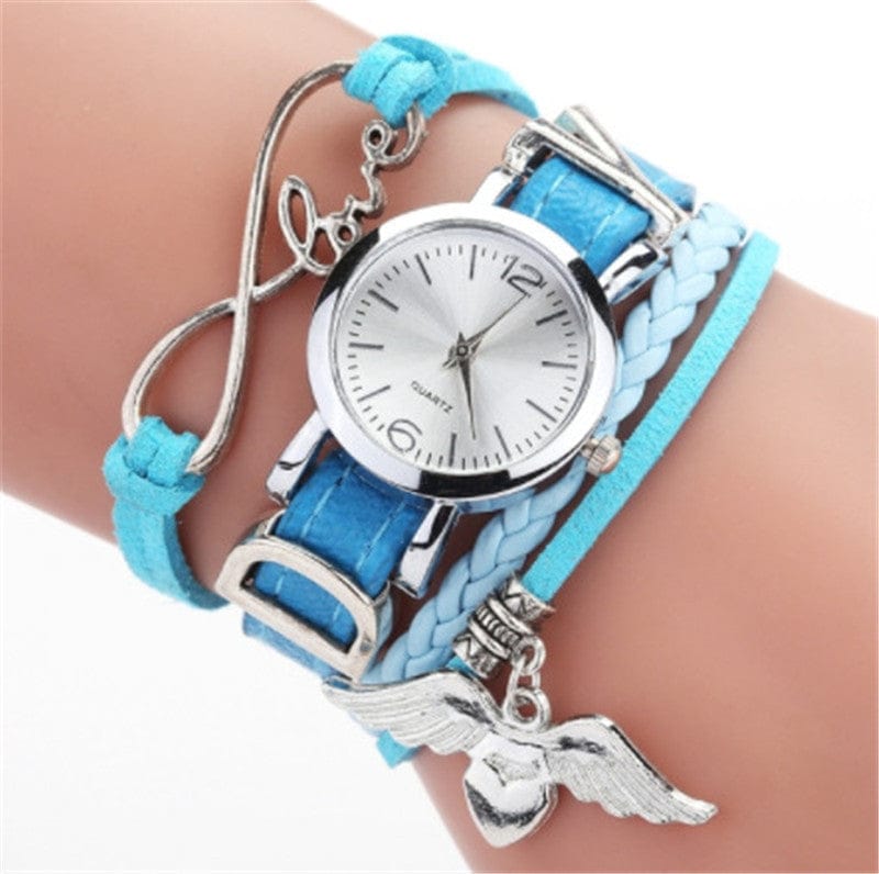 Casual Quartz Woven Belt Watch