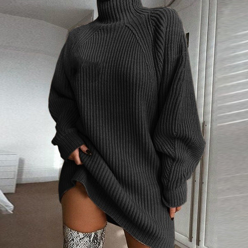 Women Sweater Dress - Nocturnal Nest