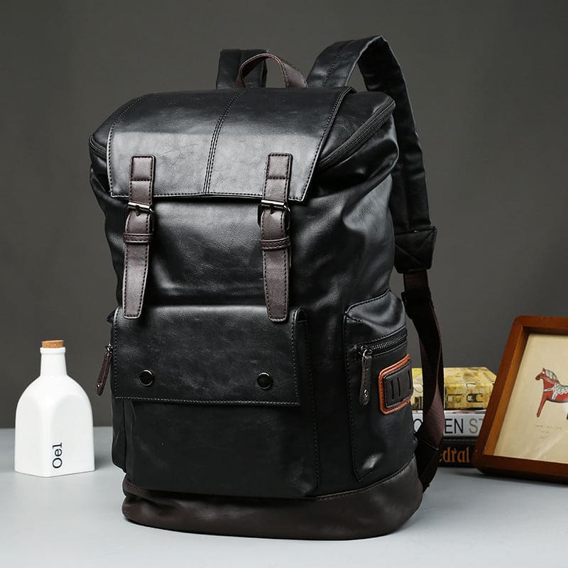 Men's Leather Backpack