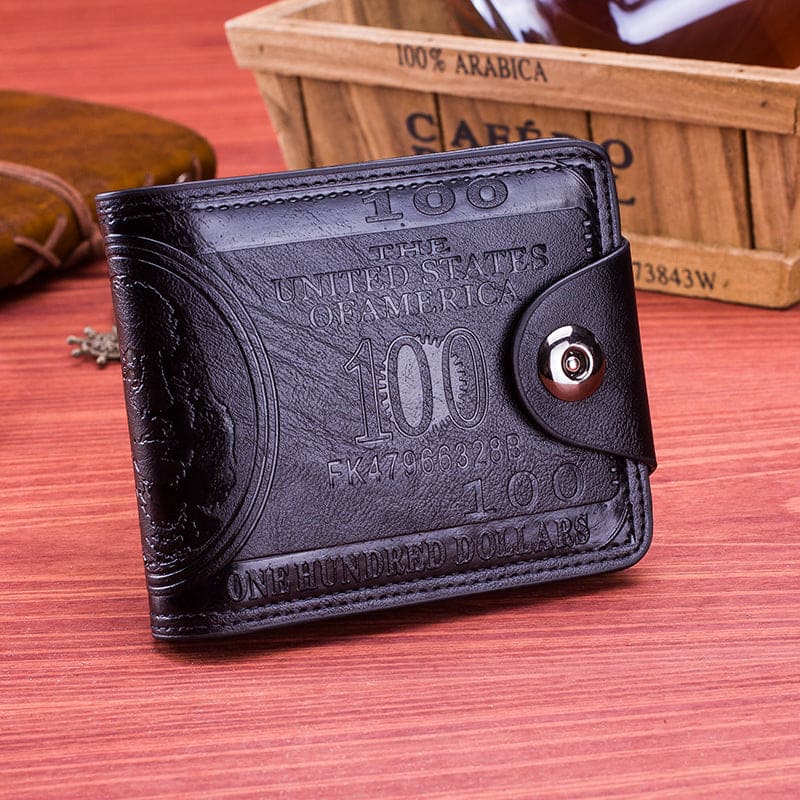 US dollar pattern Men Wallet - Nocturnal Nest