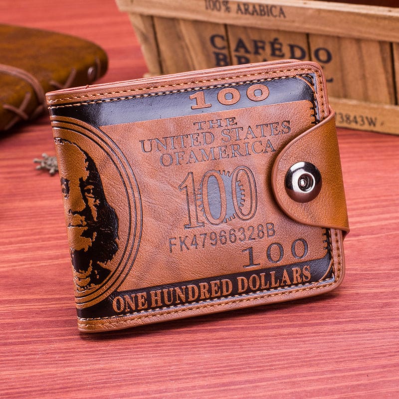 US dollar pattern Men Wallet - Nocturnal Nest