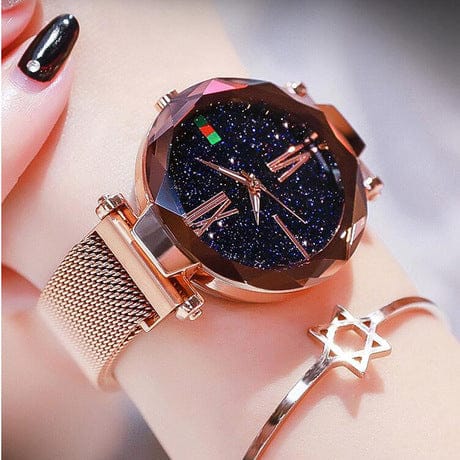 Women Mesh Strap wristwatch