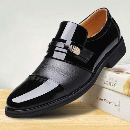 Men's formal business leather shoes - Nocturnal Nest