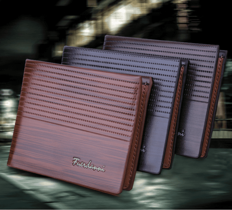 Embossed multi-card wallet - Nocturnal Nest