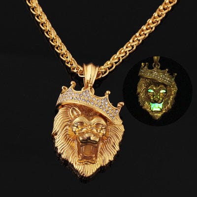 Crown lion Necklace