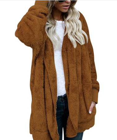 Women's Plush Warm Cotton Coat - Nocturnal Nest