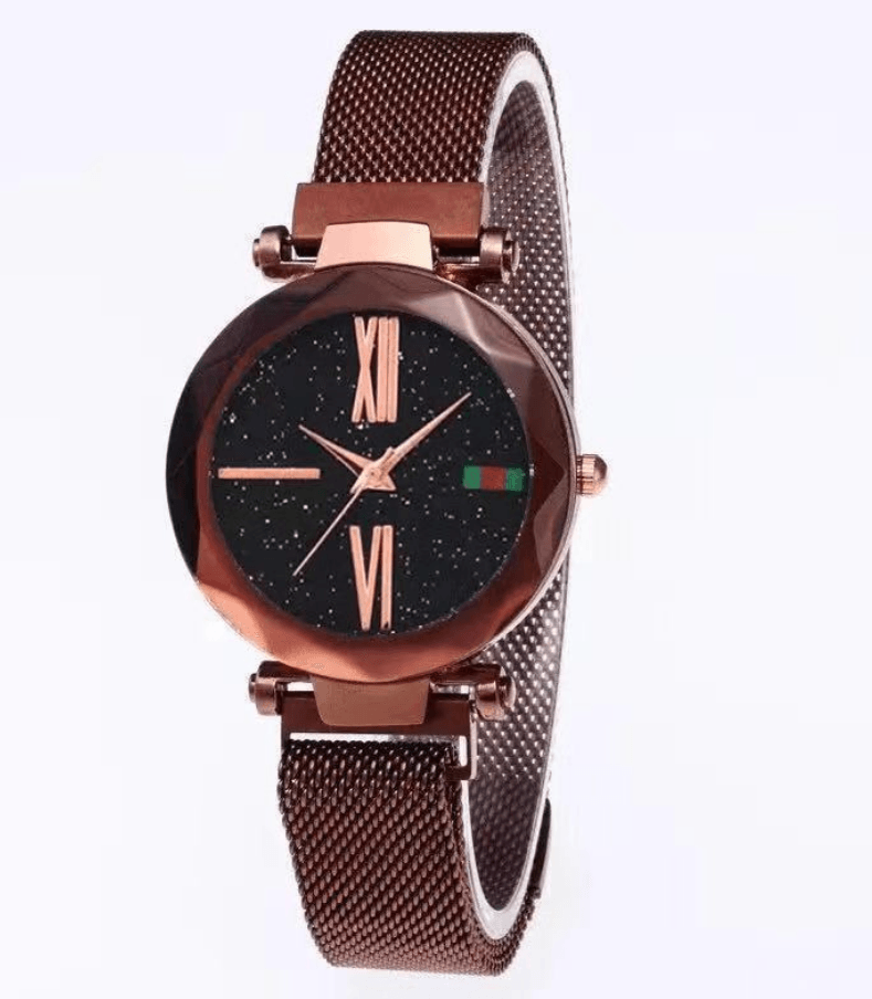 Women Mesh Strap wristwatch