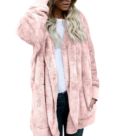 Women's Plush Warm Cotton Coat - Nocturnal Nest