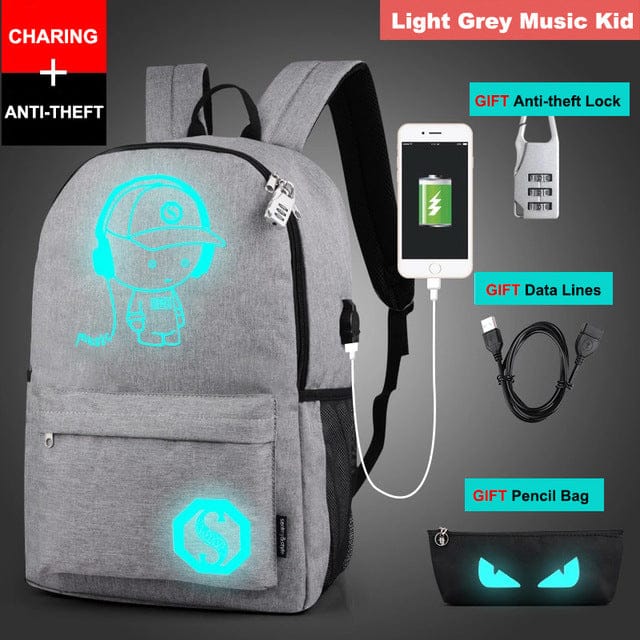 Luminous USB Charging Bag