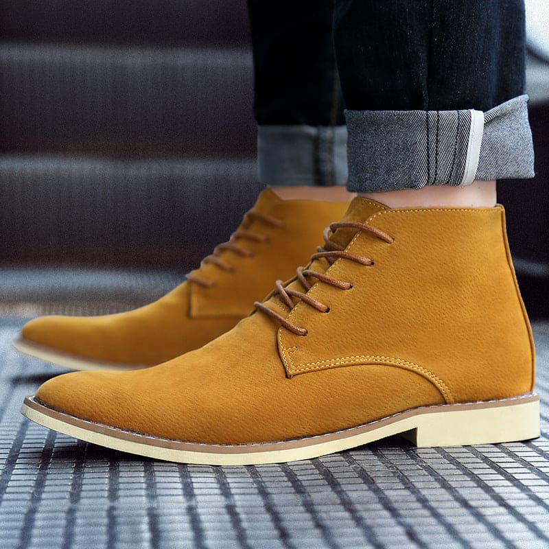 Men's Suede Shoes - Nocturnal Nest