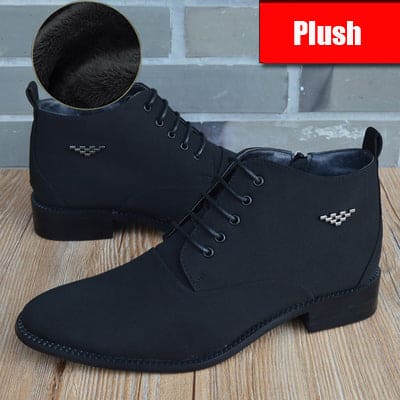 Men's Business Leather Boots - Nocturnal Nest