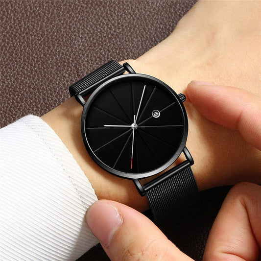 Men minimalistic watch